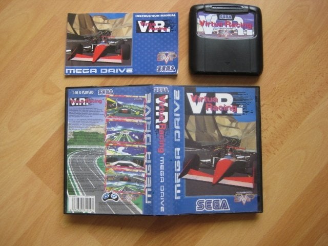 Virttua Racing Sega Megadrive Mega Drive, Spelcomputers en Games, Games | Sega, Gebruikt, Mega Drive, Racen en Vliegen, 1 speler