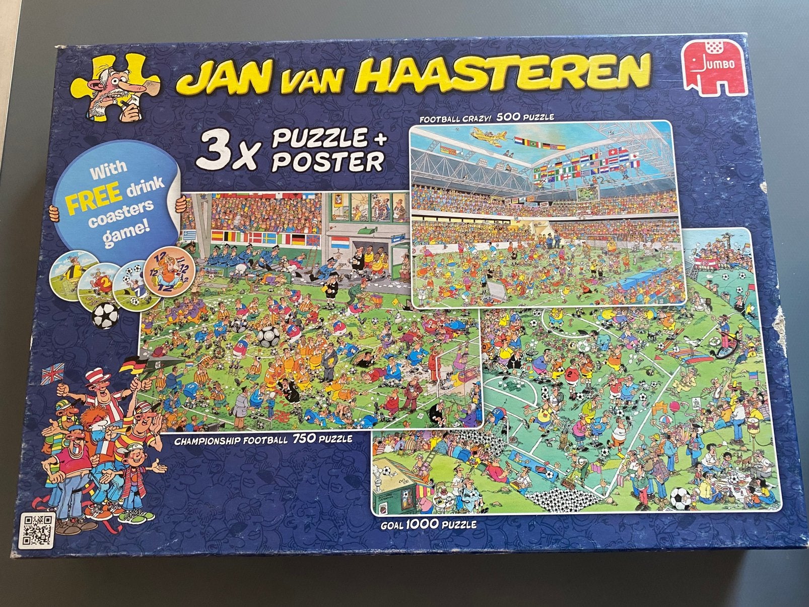 Puzzle Jan va Haasteren, Ophalen, 500 t/m 1500 stukjes, Zo goed als nieuw, Legpuzzel