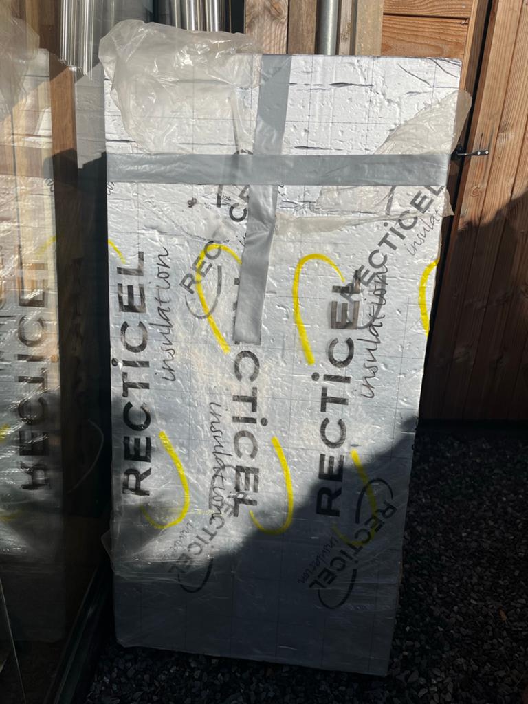 Isolatieplaten Recticel 120x60x7 cm, Ophalen, 4 tot 8 cm, Nieuw, Hardschuim (Pir)
