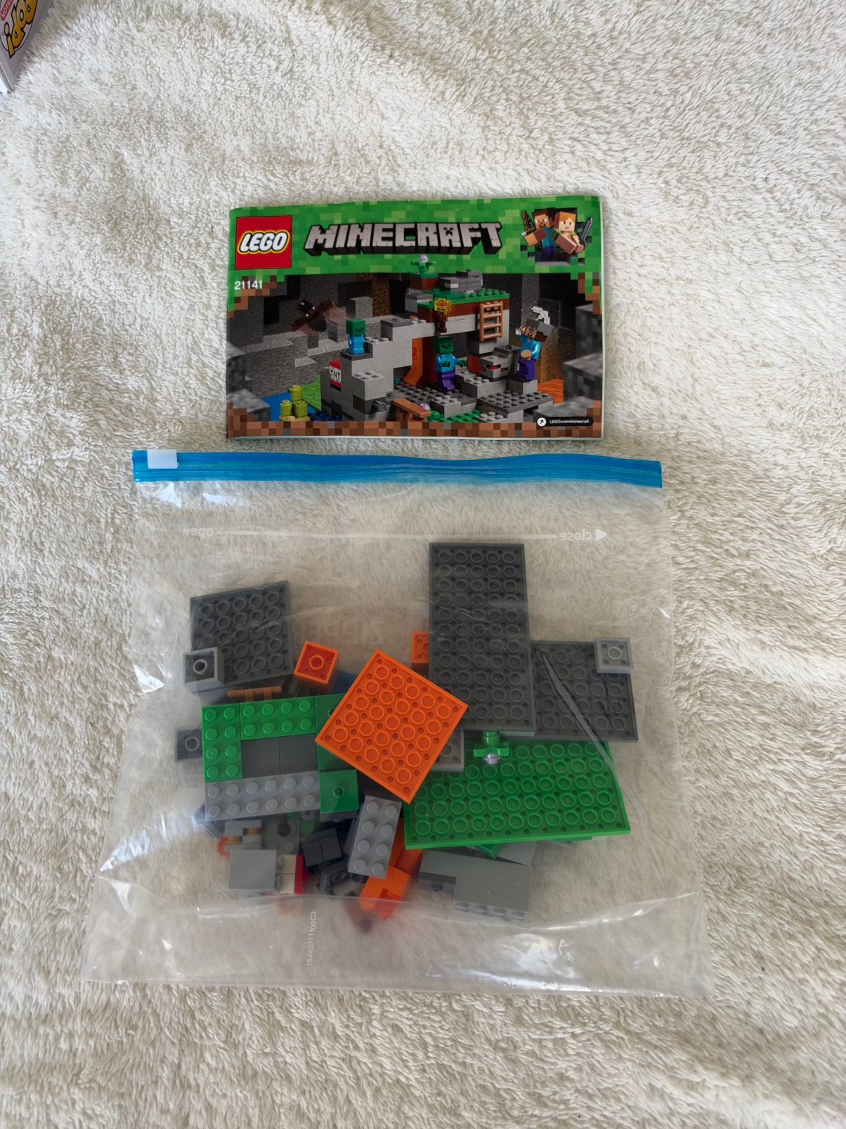 Lego Minecraft 21141, Minecraft, Lego, Ophalen of Verzenden, Zo goed als nieuw