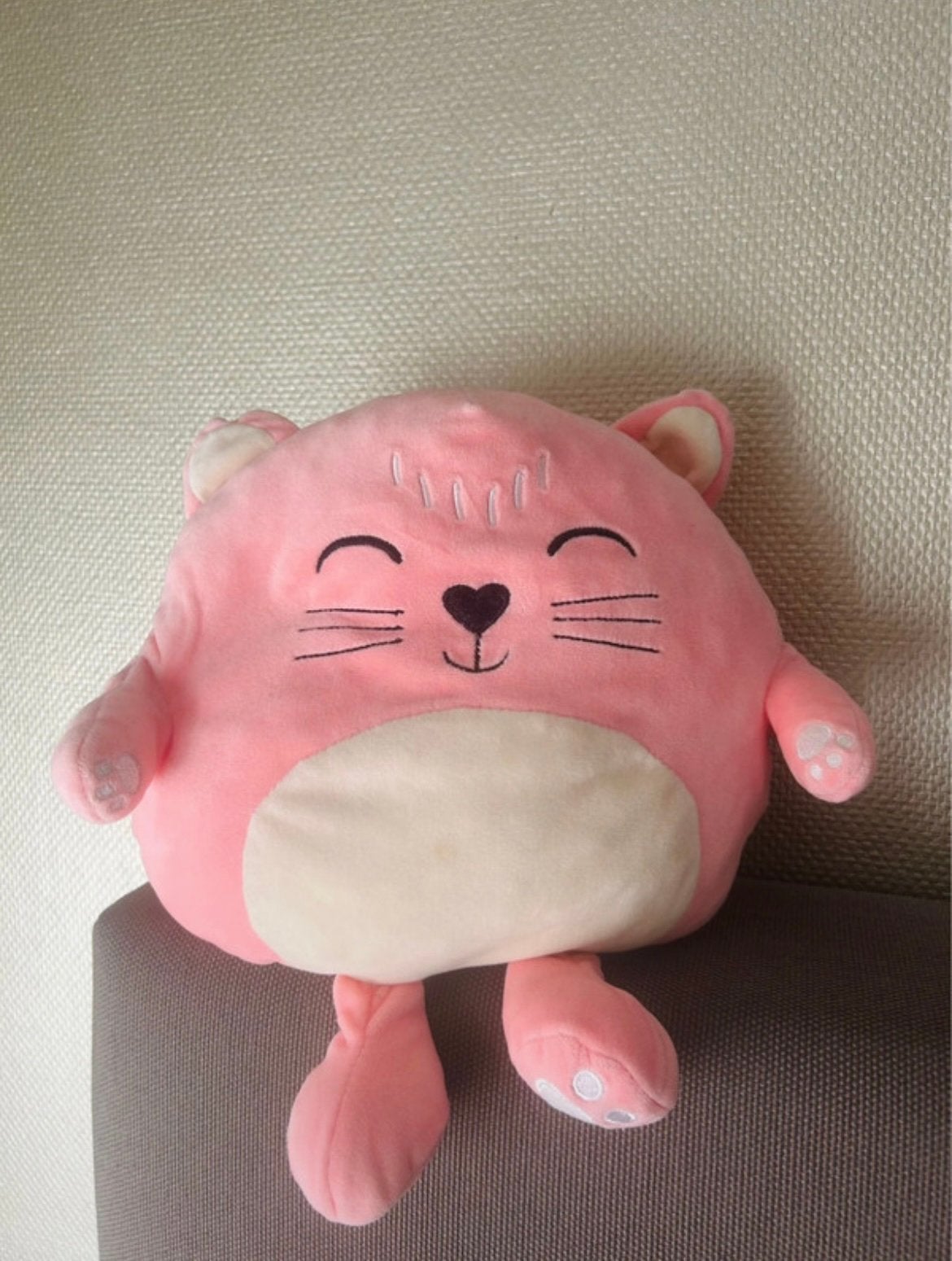 Leuke roze knuffel, Verzenden, Zo goed als nieuw, Overige typen