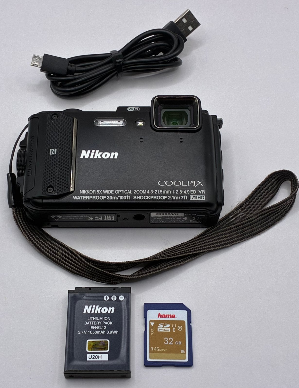Nikon coolpix AW130 - compact camera, Ophalen of Verzenden, Nikon, 8 keer of meer