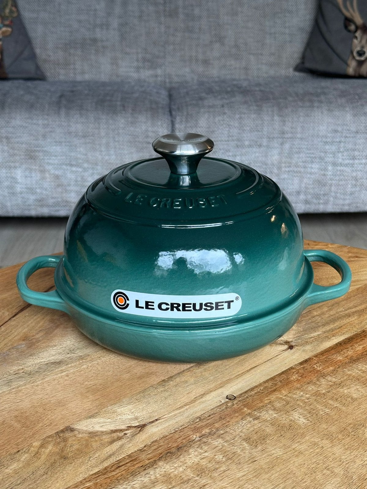Le Creuset gietijzeren broodpan 24 cm – Artichaut, Ophalen of Verzenden, Nieuw, Gietijzer