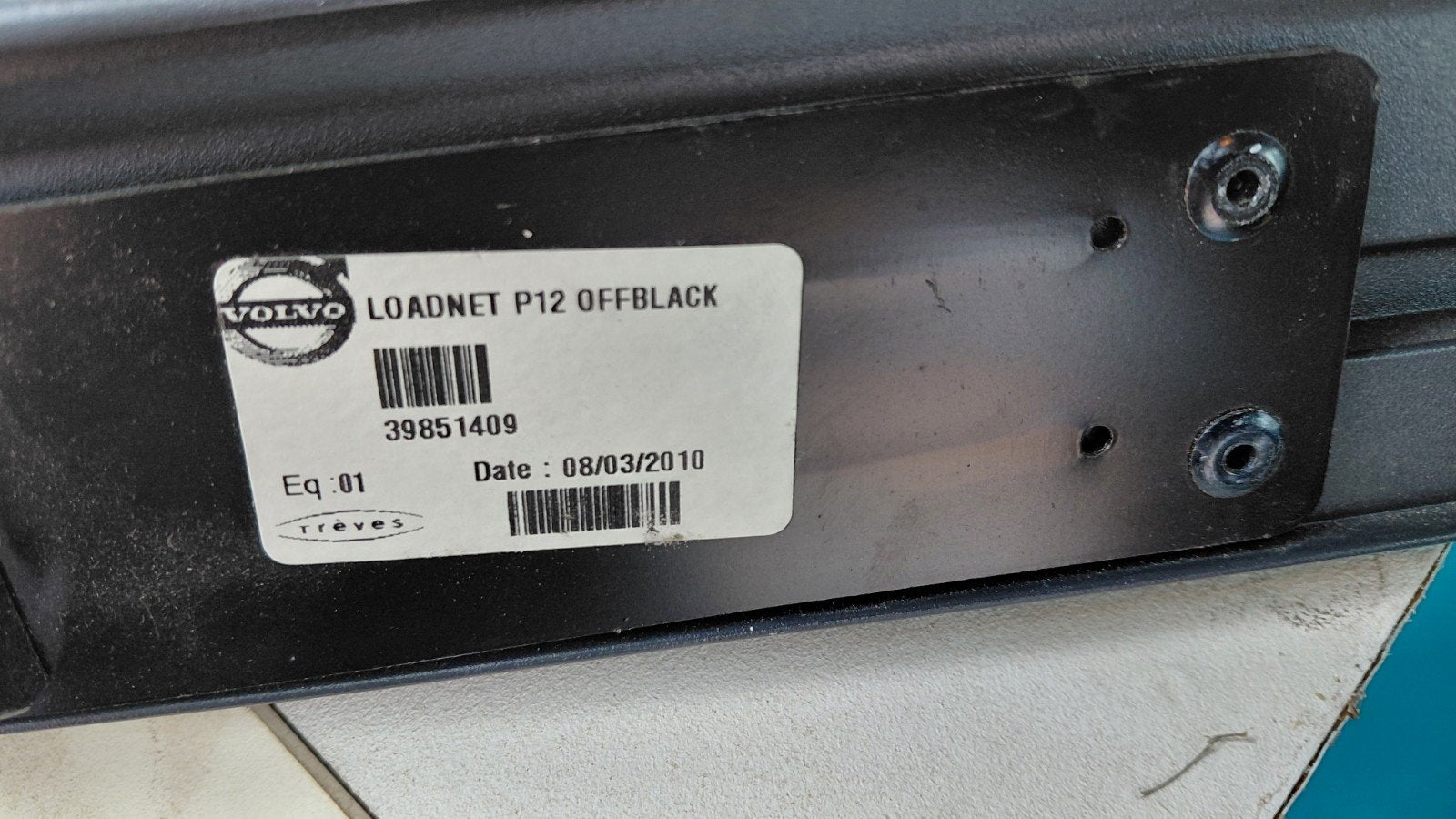 Bagagenet in cassette  Volvo V50.Zwart gebruiksklaar, Auto diversen, Ophalen, Gebruikt