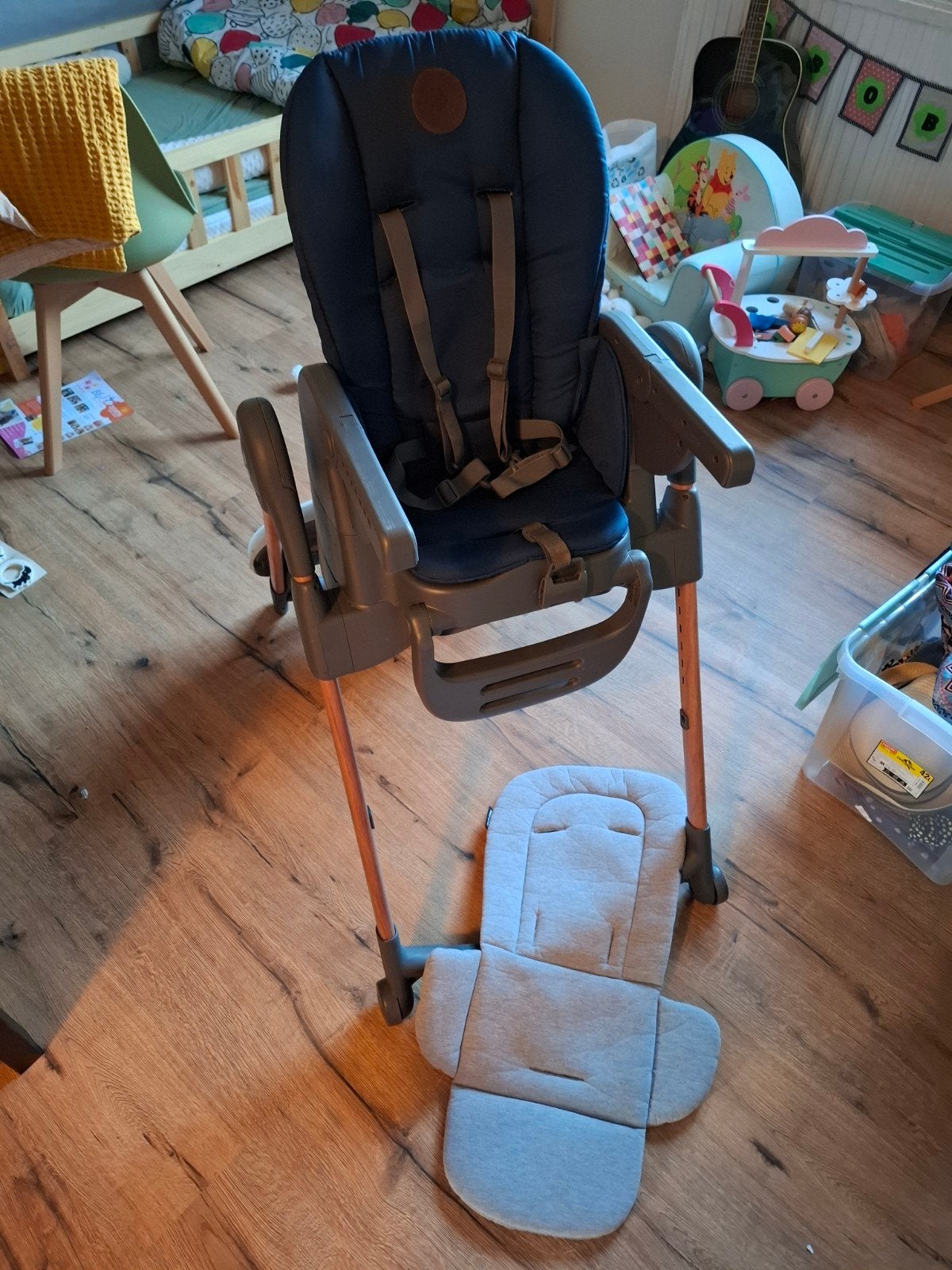 Maxi-Cosi Minla 6 in 1 meegroeistoel met babyzitje en eetbla, Kinderen en Baby's, Ophalen, Zo goed als nieuw, Meegroeistoel, Afneembaar eetblad