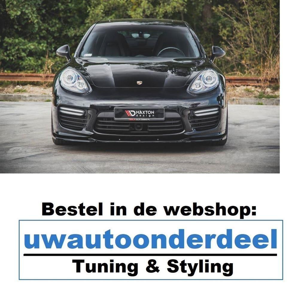 Maxton Design Porsche Panamera Turbo Spoiler Lip, Auto diversen, Auto-accessoires, Nieuw, Verzenden