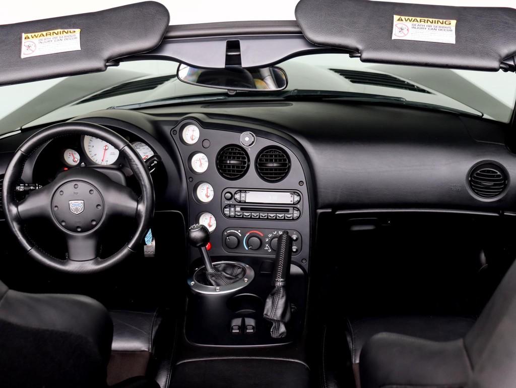 Dodge Viper srt-10 | Unieke auto | Airco | V10, Auto's, Zwart, Cabriolet, Zwart, Bedrijf