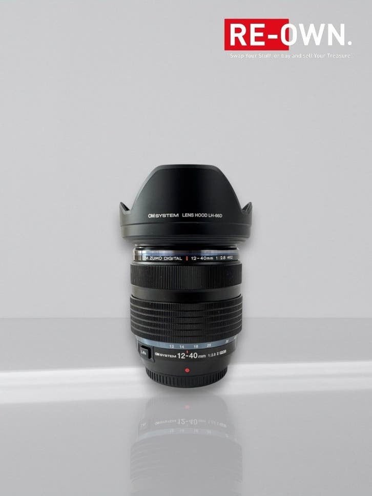 OM SYSTEM M.ZUIKO DIGITAL ED 12-40MM F/2.8 PRO II | TOPSTAAT, Audio, Tv en Foto, ,, Micro Four Thirds, Lensdoppen, Zo goed als nieuw