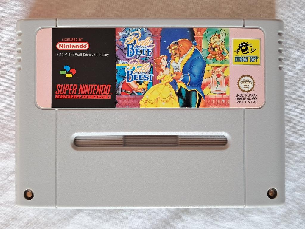 Beauty and The Beast / Belle en Het Beest - Super Nintendo, Spelcomputers en Games, Avontuur en Actie, Verzenden, 1 speler, Eén computer