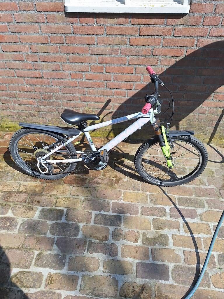 Kinder mountainbike, Ophalen, Gebruikt, Staal, 20 tot 24 inch