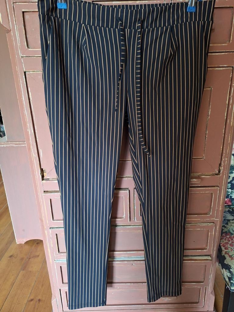 G maxx xxl broek kreukvrij stretch, Zwart, Maat 46/48 (XL) of groter, Ophalen of Verzenden, Zo goed als nieuw