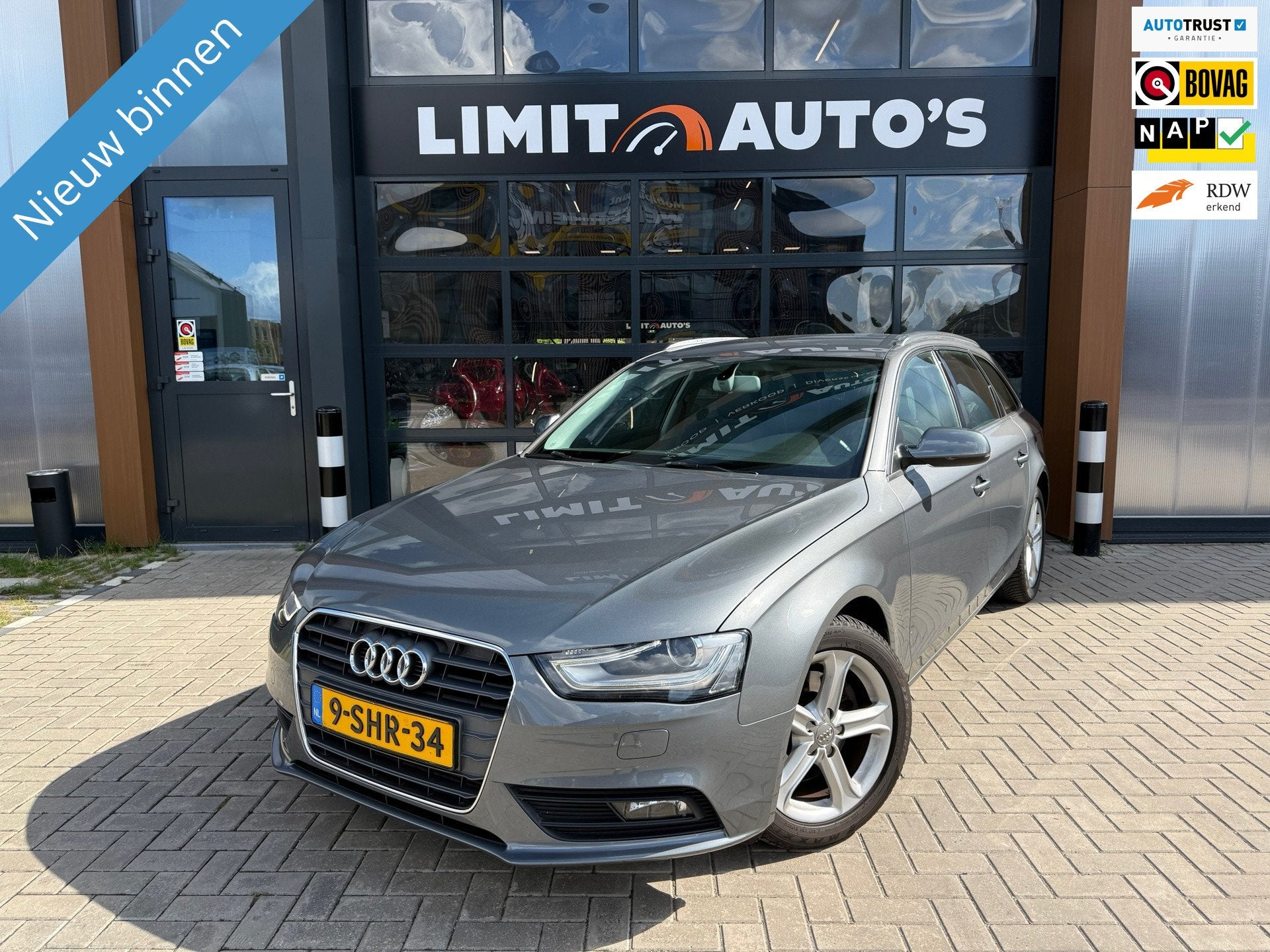 Audi A4 Avant 1.8 TFSI Business Edition/Aut/Leer/El.ramen/Na, Auto's, Gebruikt, 4 cilinders, 1505 kg, A4