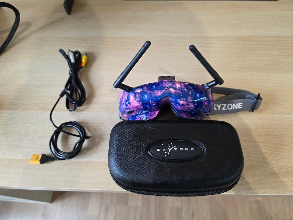 Fpv Skyzone SKY02X goggles, Fpv bril, Ophalen, Gebruikt