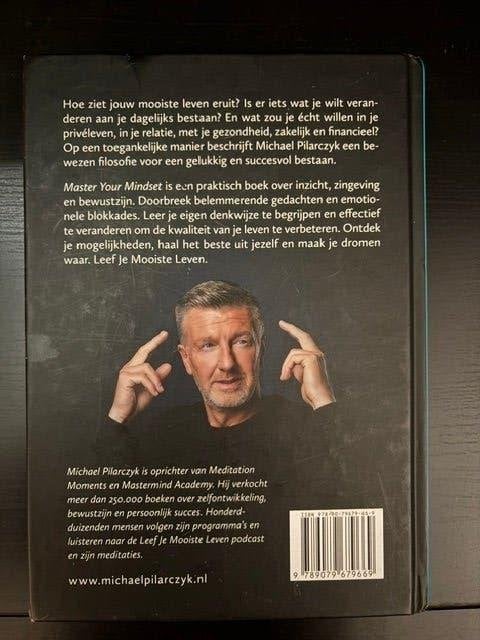 Niet gelezen,MASTER YOUR MINDSET, boek van Michael Pilarczyk, Ophalen of Verzenden, Zo goed als nieuw, Michael Pilarczyk