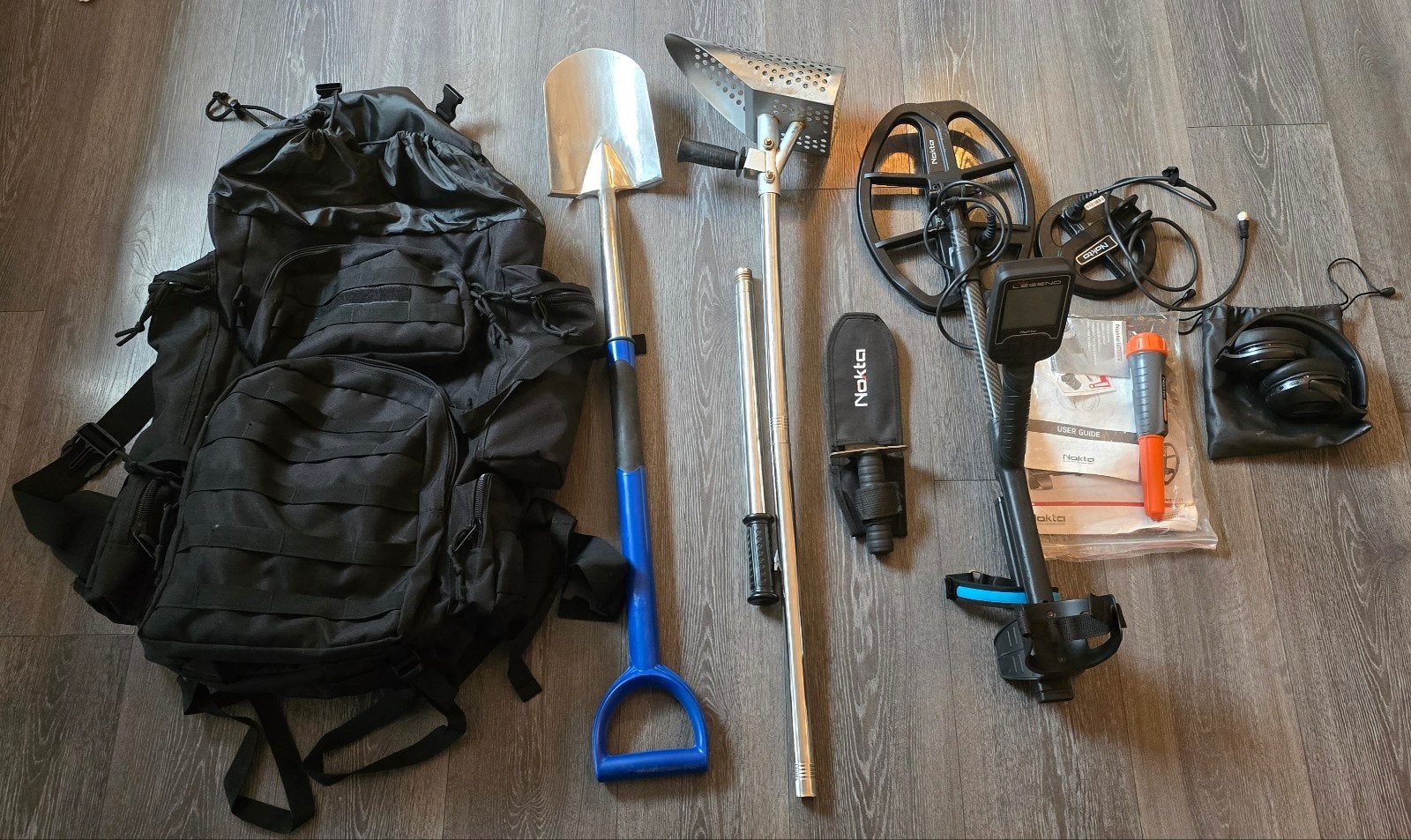 Nokta The Legend PRO metaaldetector, Ophalen, Zo goed als nieuw, Overige merken