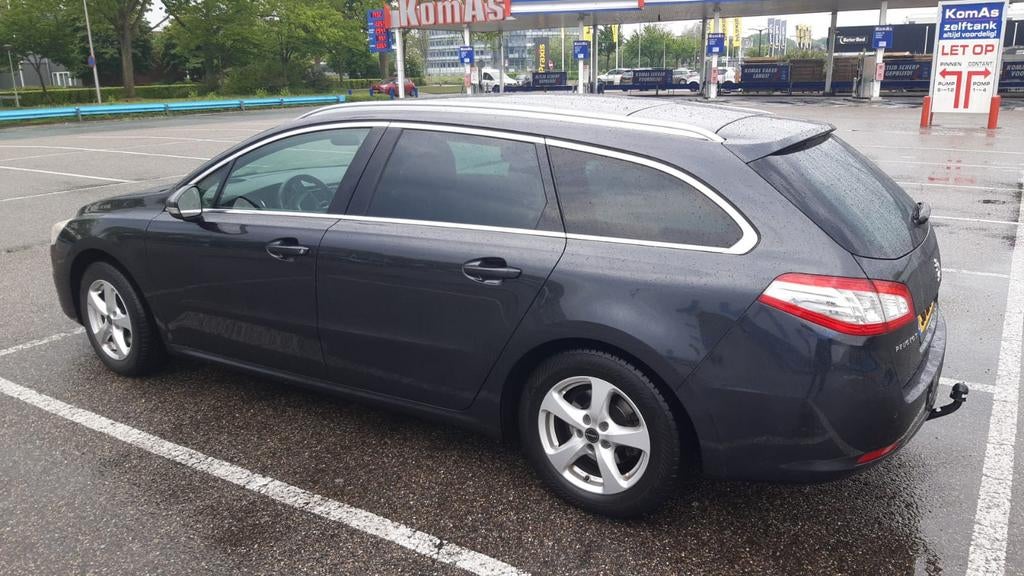 Peugeot 508 1.6 THP SW 2011 Grijs, Voorwielaandrijving, 745 kg, 1800 kg, Zwart