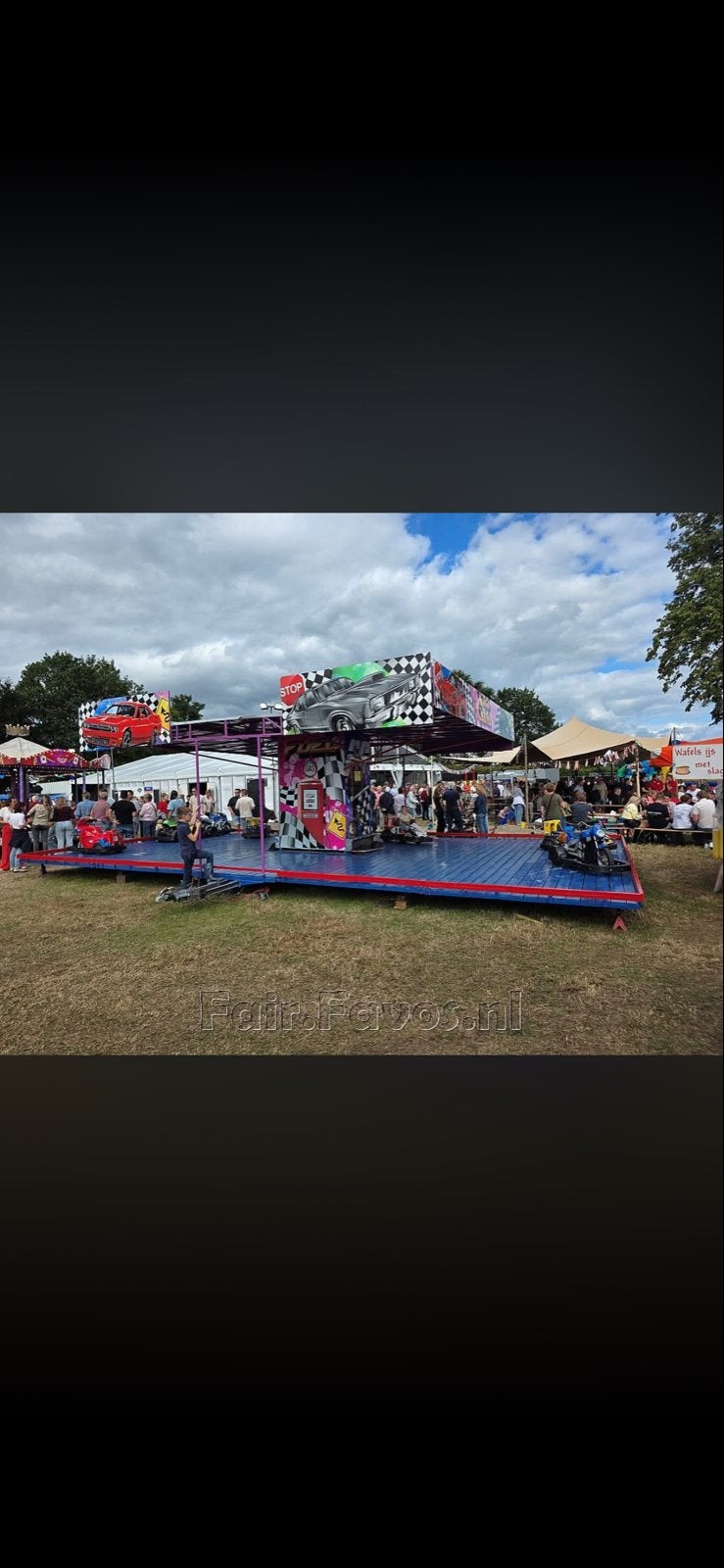 Mini Carbaan Kermis Attractie, Ophalen of Verzenden, Gebruikt, Overige typen