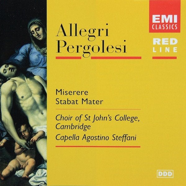 Choir Of St John's College, Cambridge - Allegri / Pergolesi, Ophalen of Verzenden, Classicisme, Nieuw in verpakking, Kamermuziek