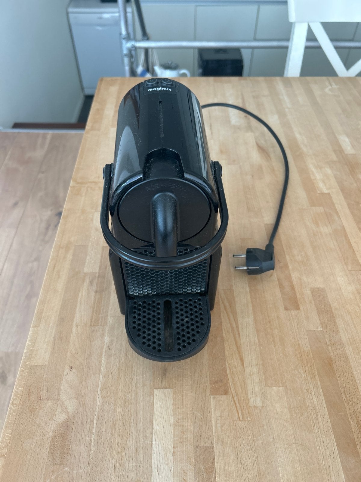 Nespresso Magimix Koffiezetapparaat Zwart, Ophalen, Gebruikt, Koffiemachine, 1 kopje