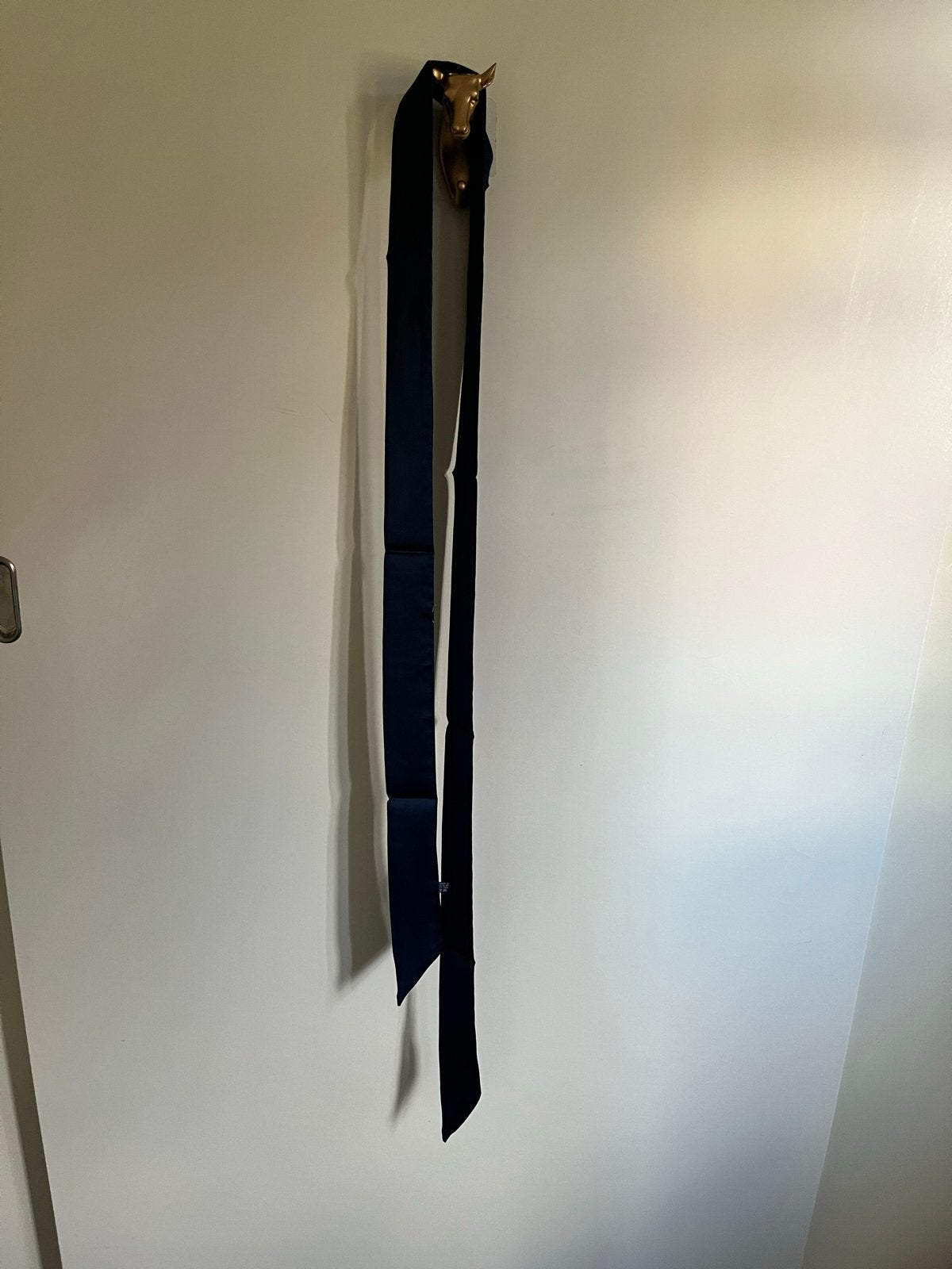 Donkerblauwe Taillesjaal, Overige kleuren, Nieuw, Ophalen of Verzenden, 3 tot 5 cm