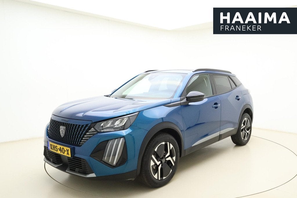 Peugeot 2008 1.2T 100pk Allure | Apple Carplay - Android Aut, Auto's, Gebruikt, Euro 6, 1199 cc, Blauw
