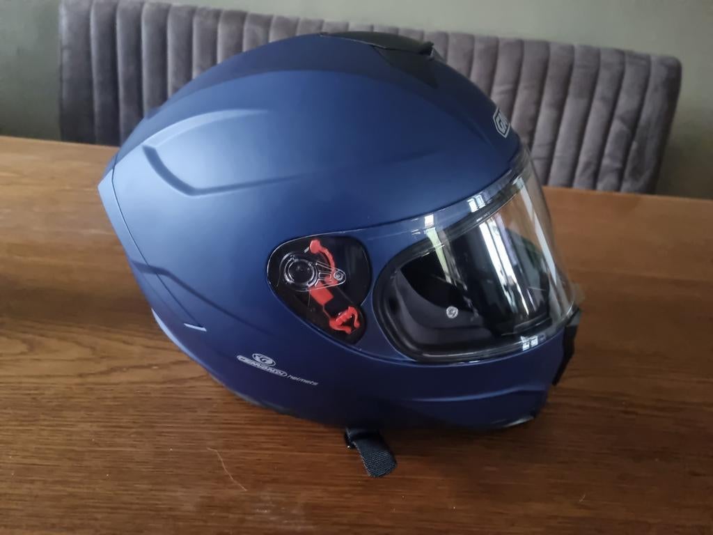 Gari Integraalhelm XXL - Nieuw, Mat Blauw, Overige merken, Dames, Ophalen of Verzenden, Nieuw zonder kaartje