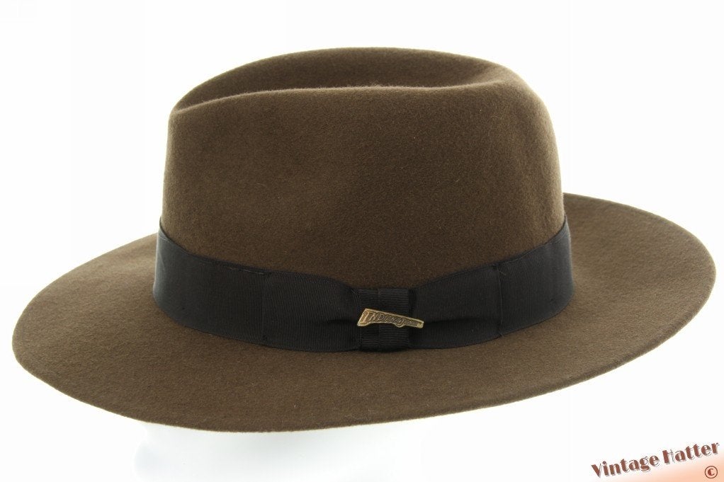 Outdoor gleufhoed Young Indiana Jones Mayser bruin wol 63 XL, 60 cm (XL, 7½ inch) of meer, Hoed, Nieuw, Ophalen of Verzenden