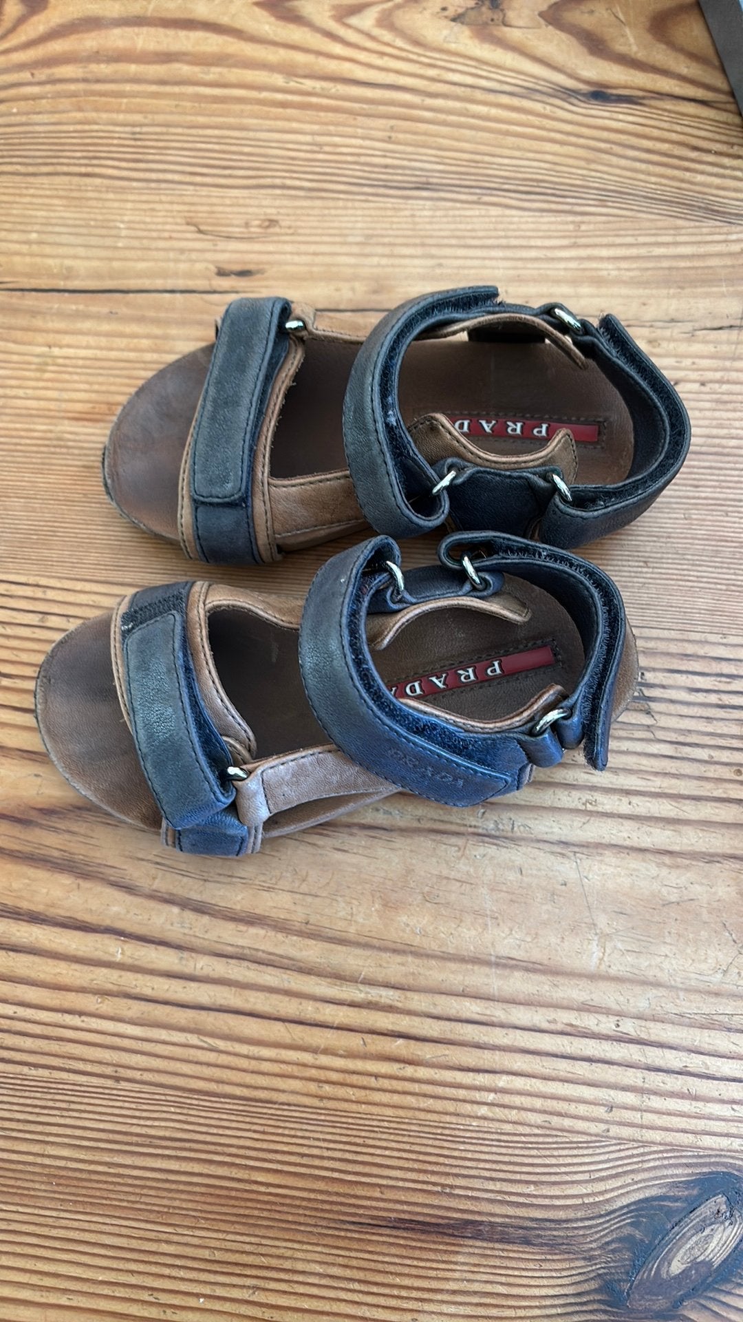 Prada kindersandalen, Jongetje of Meisje, Ophalen of Verzenden, Gebruikt, Schoentjes