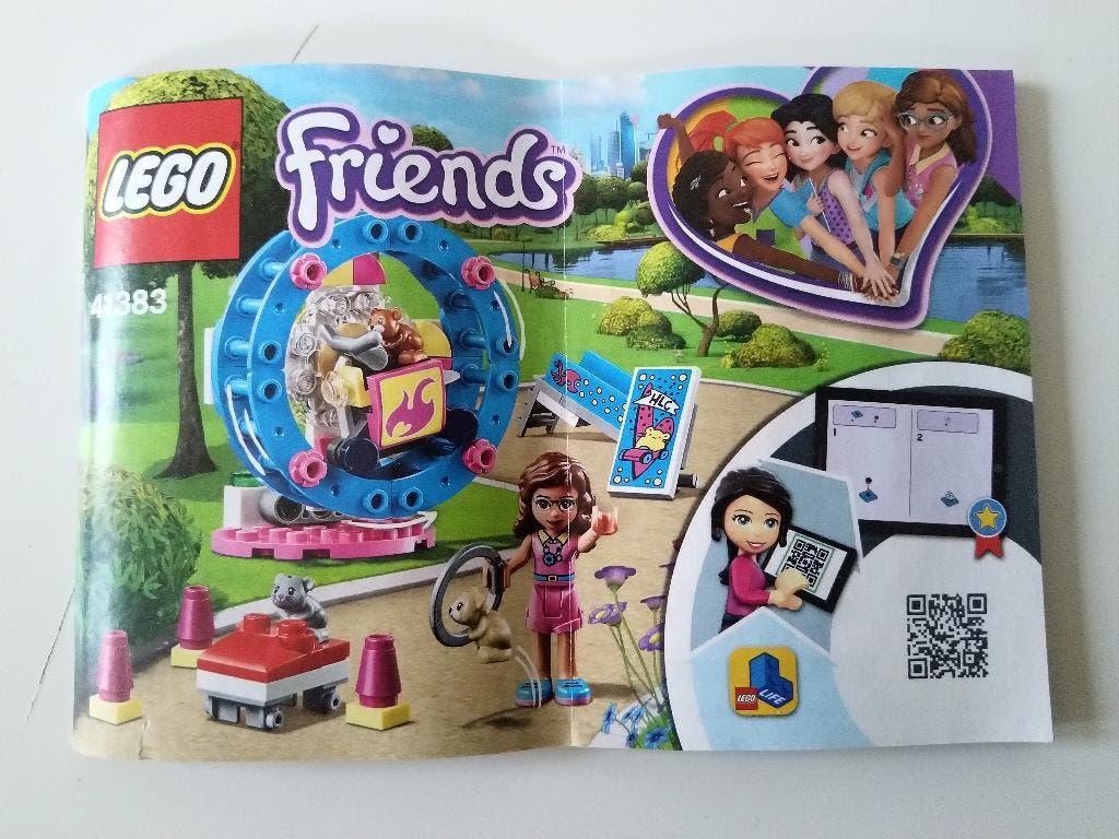 Lego Friends 41383 Hamsterspeelplaats, Compleet, Lego, Friends, Ophalen of Verzenden