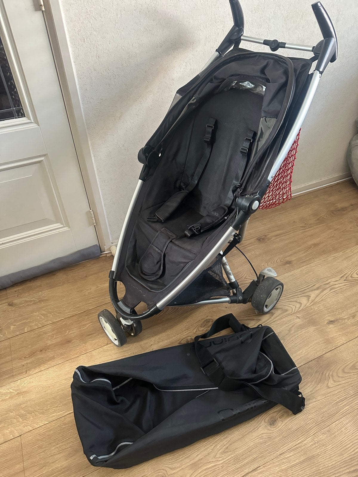 Quinny Zapp buggy met boodschappenmandjes & nieuwe draagtas, Ophalen of Verzenden, Gebruikt, Quinny