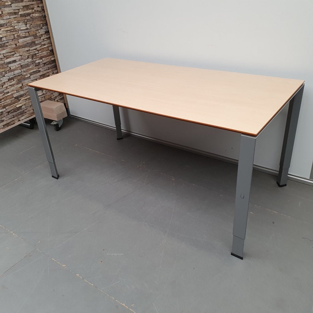 Ahrend 700 bureau / tafel  houten blad - 160x80 cm, Niet ingevuld, Gebruikt, Niet ingevuld, Niet ingevuld