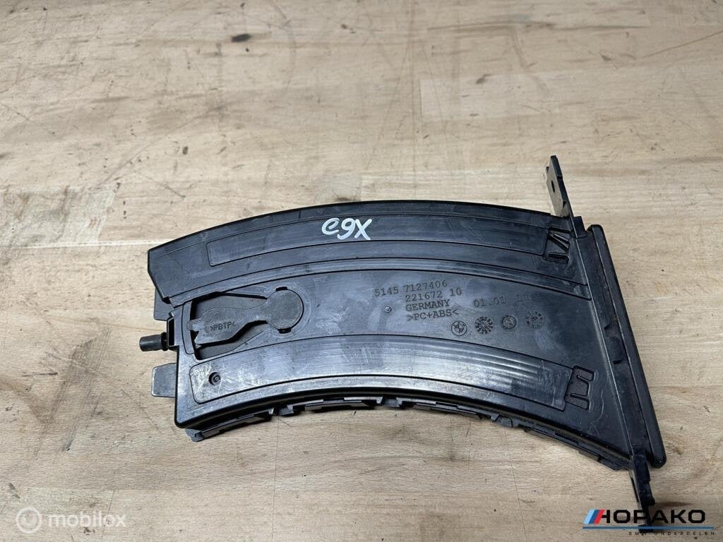Bekerhouder L BMW 3 serie E90 E91 E92 E93 | 51457127406 pre, Gebruikt, Einsteinlaan 5 rijswijk, Bmw, Ophalen of Verzenden