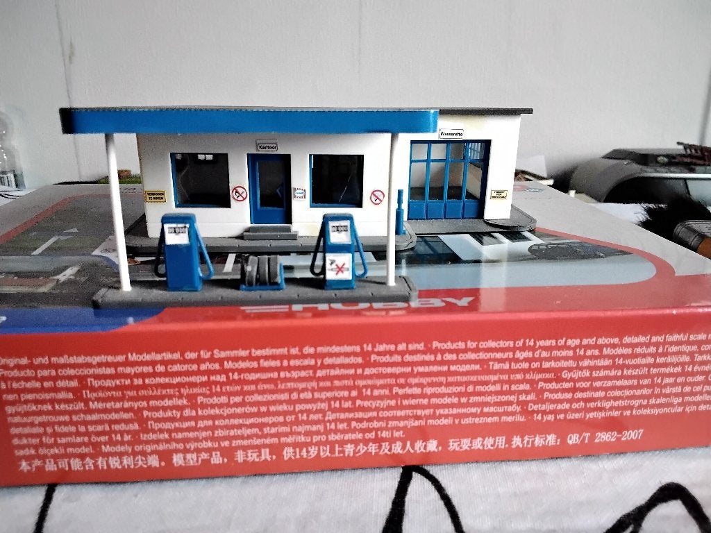 Ho huisje garage, Hobby en Vrije tijd, Overige merken, Gebruikt, Gelijkstroom of Wisselstroom, Brug, Tunnel of Gebouw