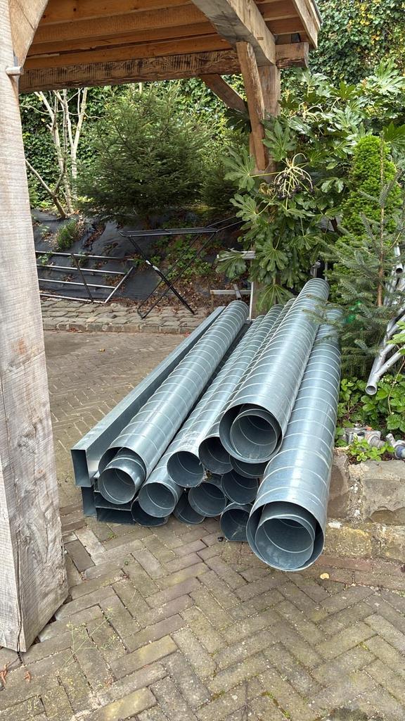Spiraalbuizen en rechthoekige ventilatiekanalen, Ophalen of Verzenden, Gebruikt, Ventilator en Afzuiger