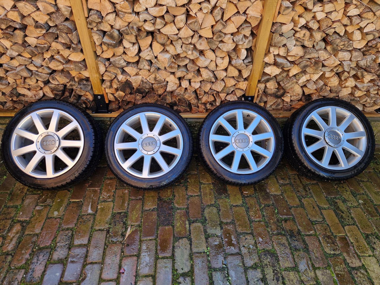 Winterbanden Audi R17, Ophalen