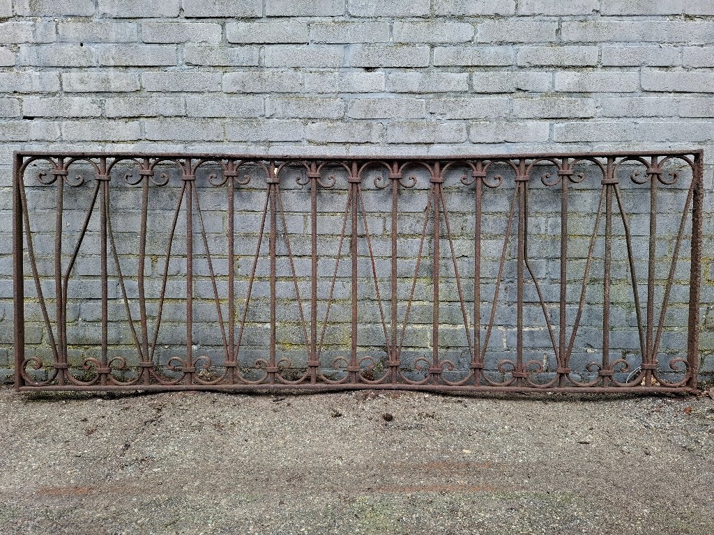 Smeedijzeren balustrades - hekwerken, Tuin en Terras, Tuinhekken en Hekwerk, Ophalen, Gebruikt, IJzer, Sierhekwerk