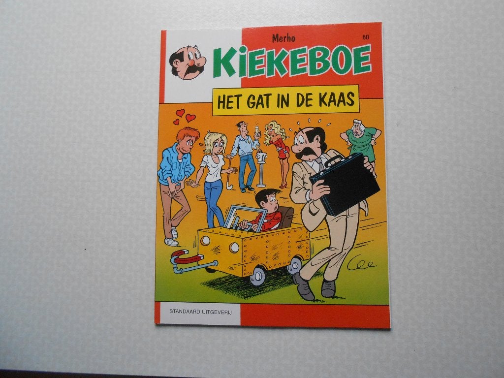 kiekeboe 60 Het gat in de kaas 1994 1 ste druk., Boeken, Eén stripboek, Merho, Nieuw, Ophalen of Verzenden