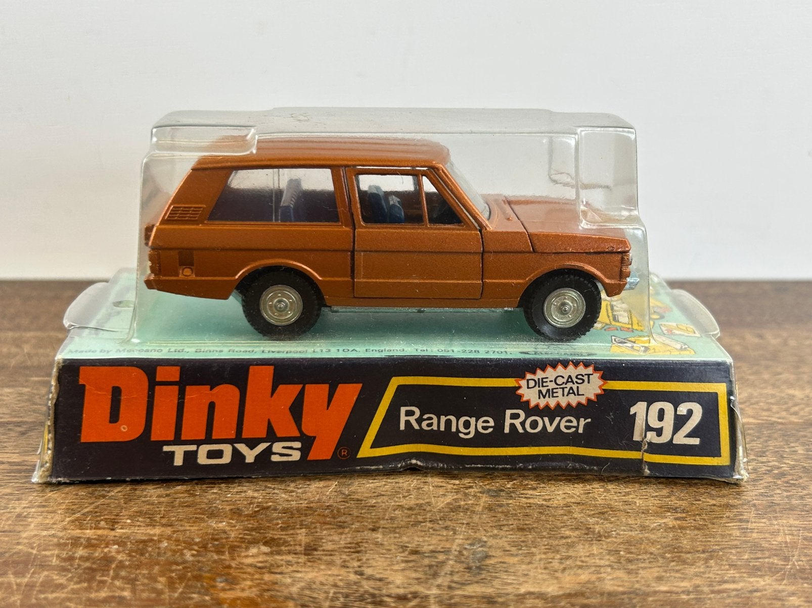 Dinky Toys 192 Range Rover, Ophalen of Verzenden, Zo goed als nieuw, Auto, Dinky Toys