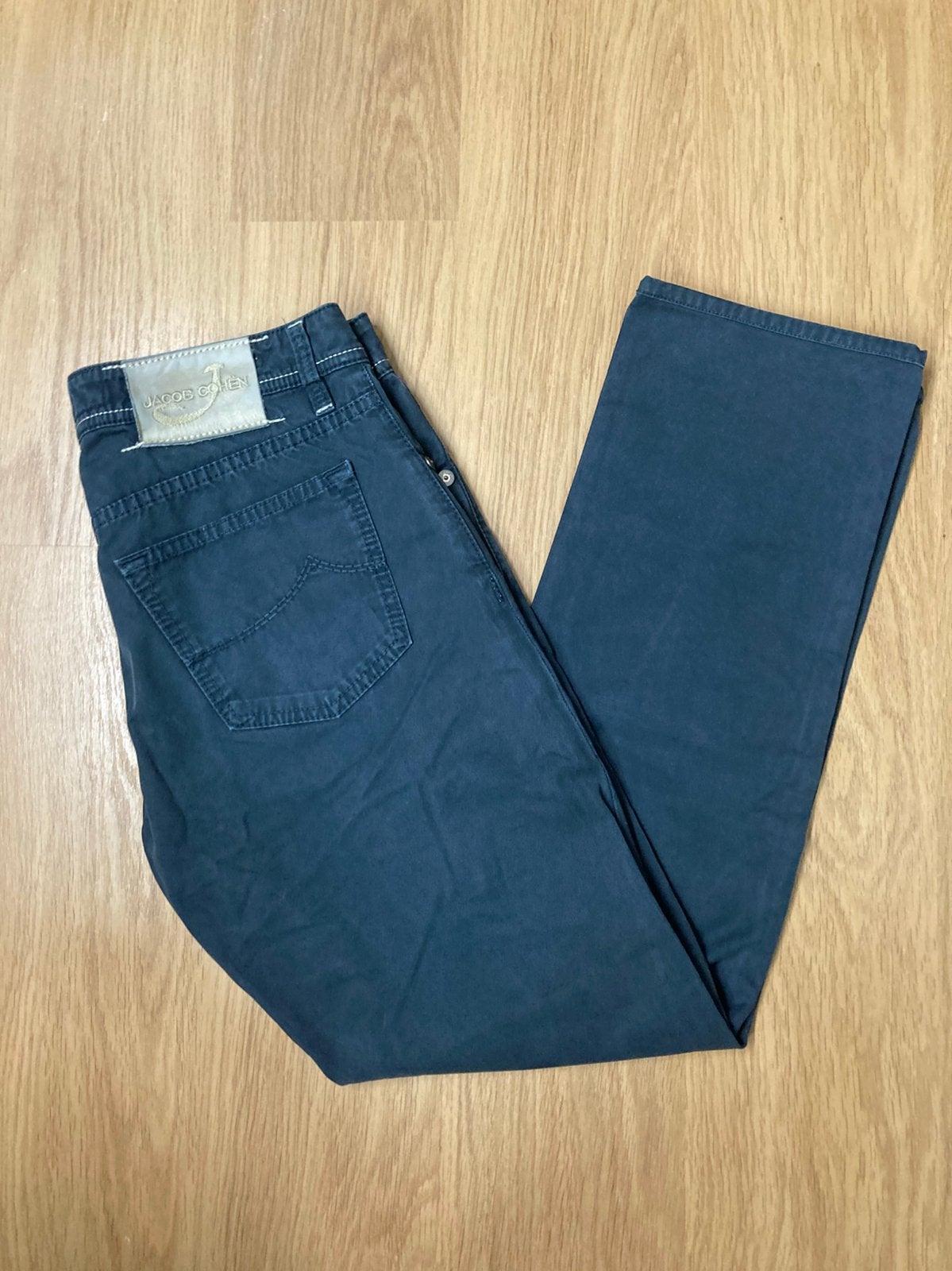 Jacob Cöhen Style J688 (BARD) jeans - 33 - Black/Navy Wash, Zwart, Ophalen of Verzenden, Zo goed als nieuw, Jacob Cohen