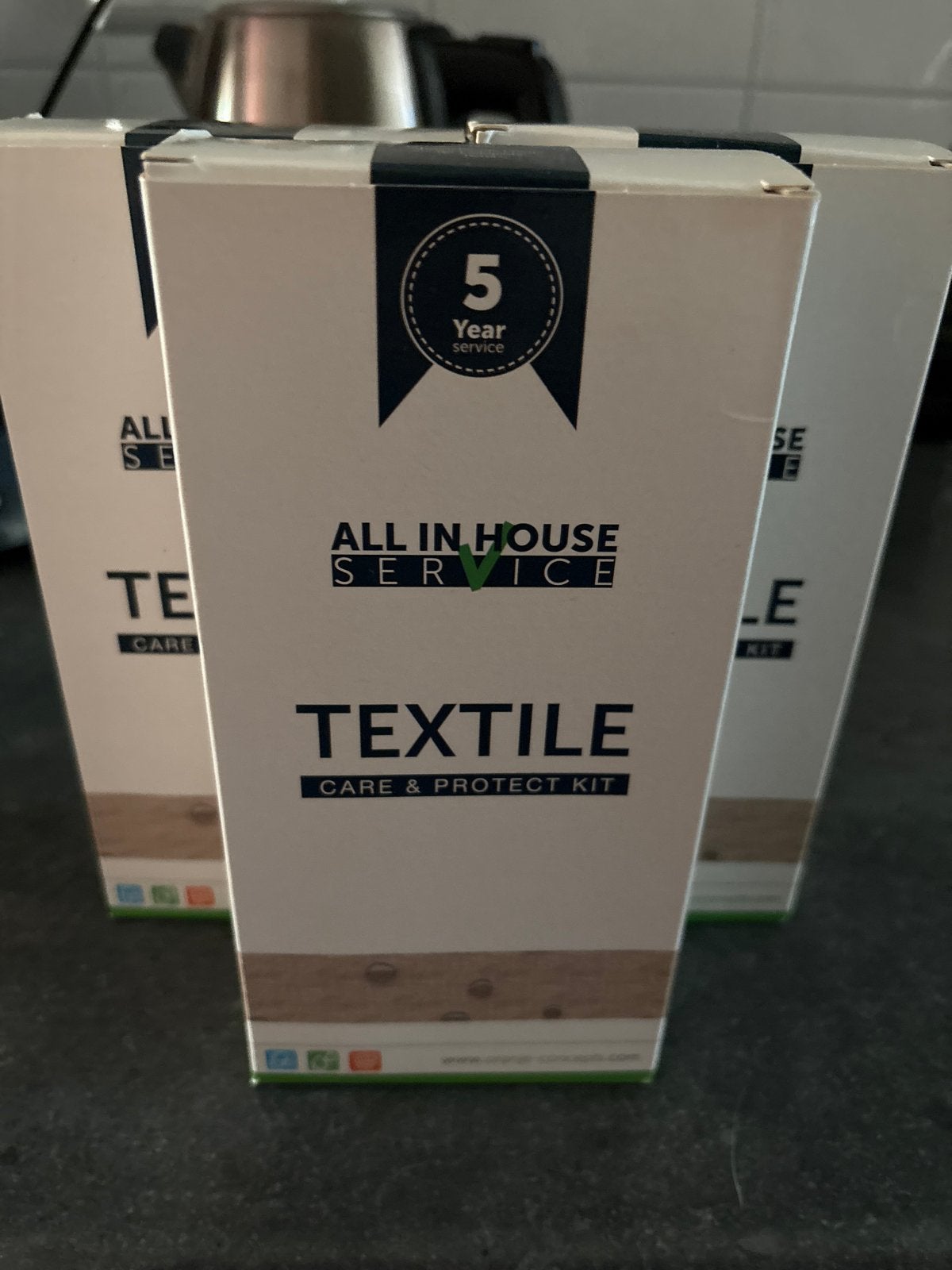 3x All In House Service Textile Care & Protect Kit Nieuw, Ophalen, Nieuw