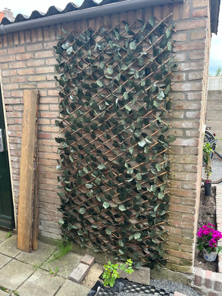 Kunsthaag (klimop) - Decoratieve privacy oplossing, Ophalen of Verzenden, Gebruikt