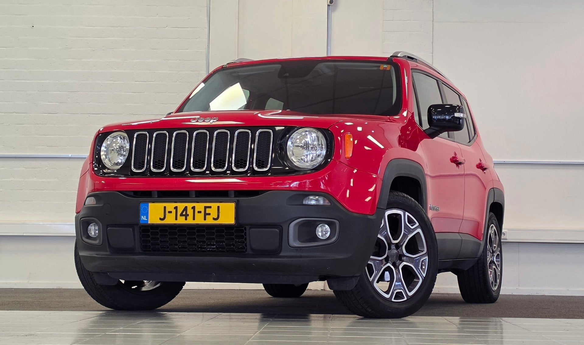 Jeep Renegade 1.4 MultiAir Opening Edition Lerenbekleding Na, Auto's, Voorwielaandrijving, 136 pk, Gebruikt, 4 cilinders