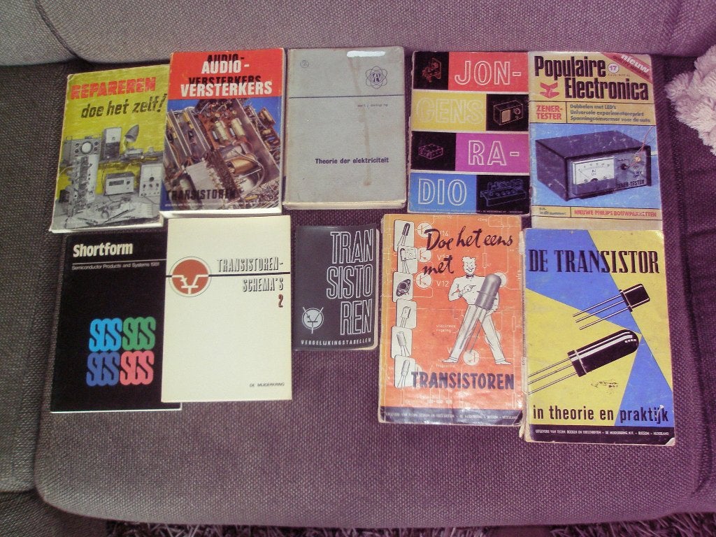 Elektronica ( hobby- ) boeken , nog 7 stuks, Ophalen of Verzenden, Gelezen, Elektrotechniek
