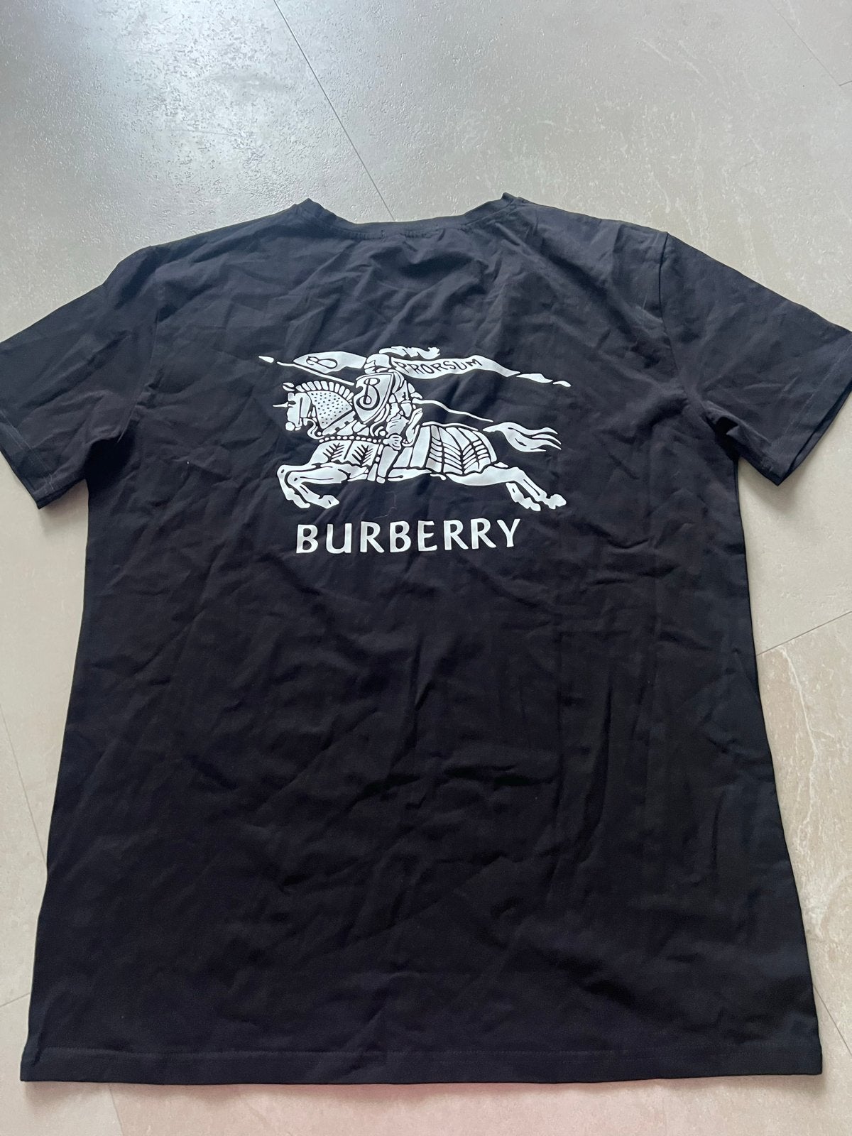 Nieuw Burberry T-shirt Zwart, Kleding | Heren, Ophalen of Verzenden, Nieuw, Overige maten, Zwart