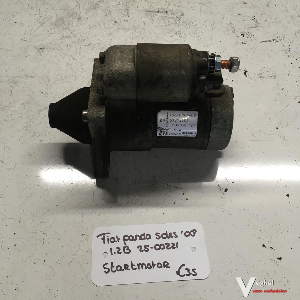 Fiat Panda 5drs 1.2 B 2008 2500221  Startmotor  46636 R09A08