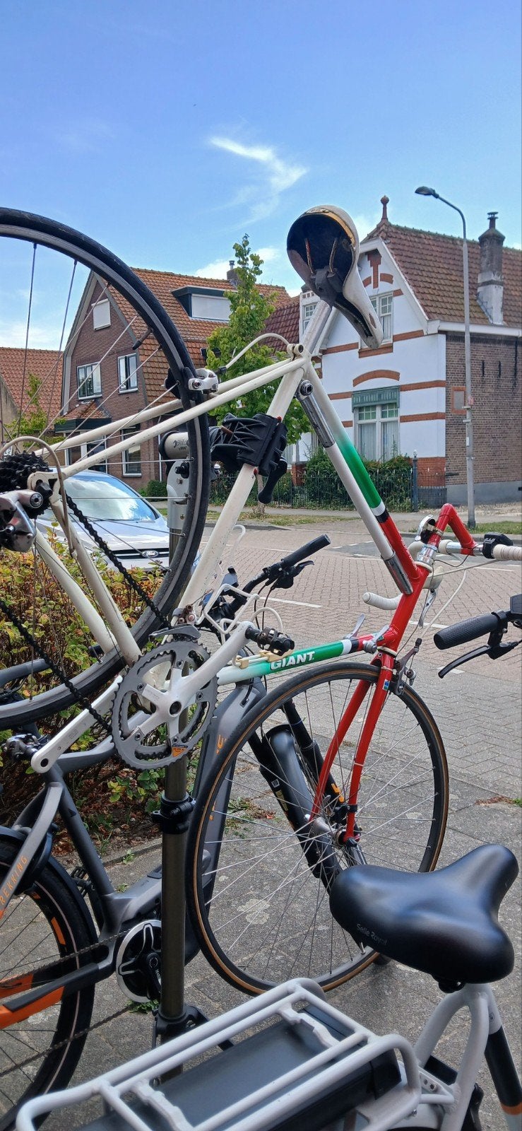 Giant racefiets Klassiek model, Ophalen, 28 inch, Gebruikt, -