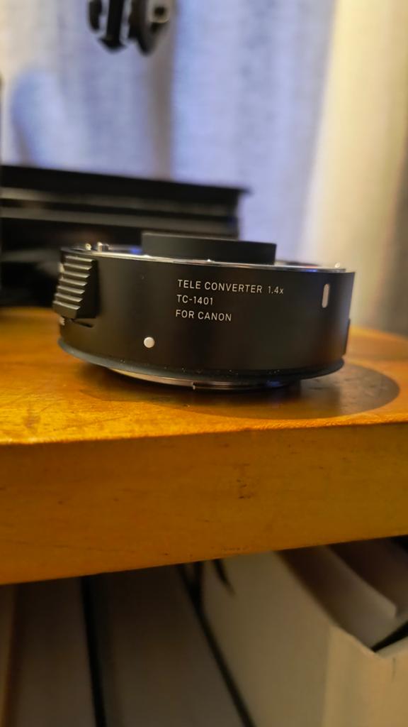 Sigma tele converter 1.4x Canon, Ophalen of Verzenden, Zo goed als nieuw, Telelens