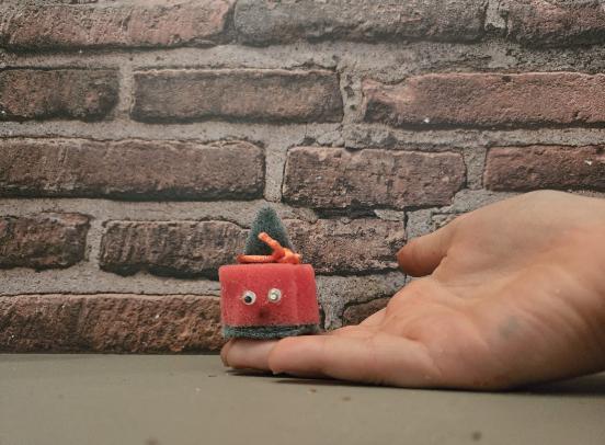 SQUISHY POPPETJE, Verzenden, Zo goed als nieuw, Knutselwerk