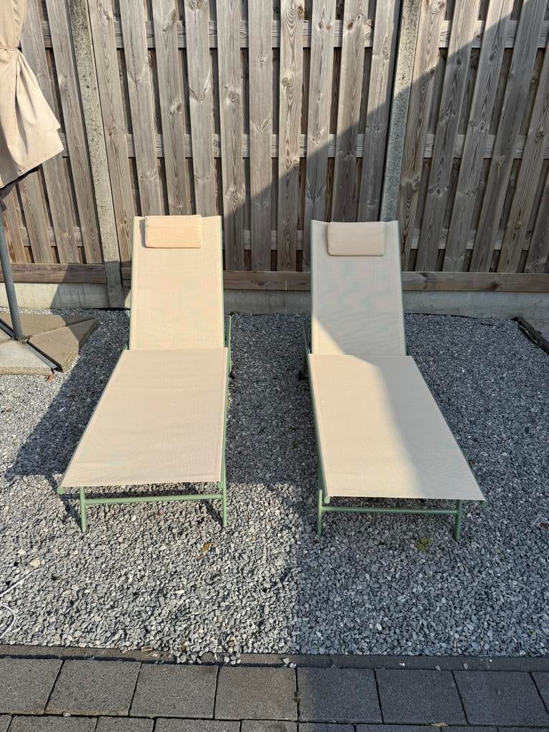 Nieuw in de doos - ligbedjes, Tuin en Terras, Ligbedden, Ophalen of Verzenden, Nieuw