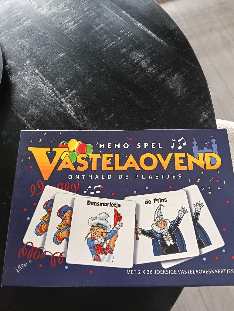 Vastelaovend memo spel, Ophalen of Verzenden, Zo goed als nieuw